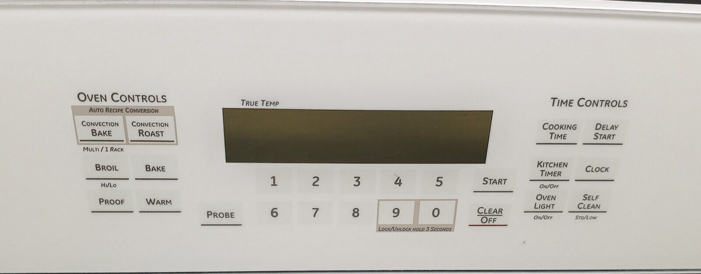 Genuine GE Oven Control Panel 164D6477G006 *Same Day Shipping & 60 Days Warranty