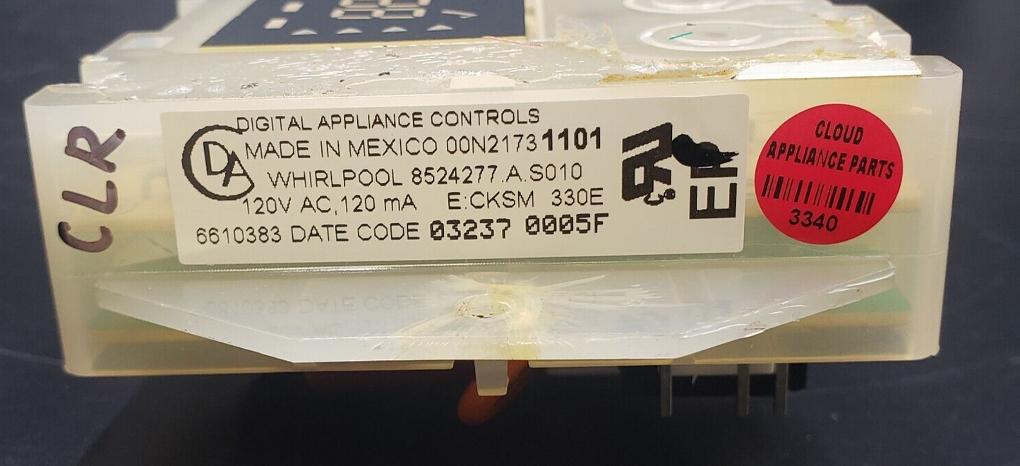 Genuine Whirlpool Oven Control Board 8524277 Same Day Ship & 60 Days Warranty***
