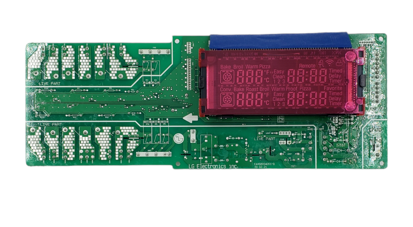 Genuine LG Range Control Board EBR87050402 *Same Day Shipping & 60 Days Warranty