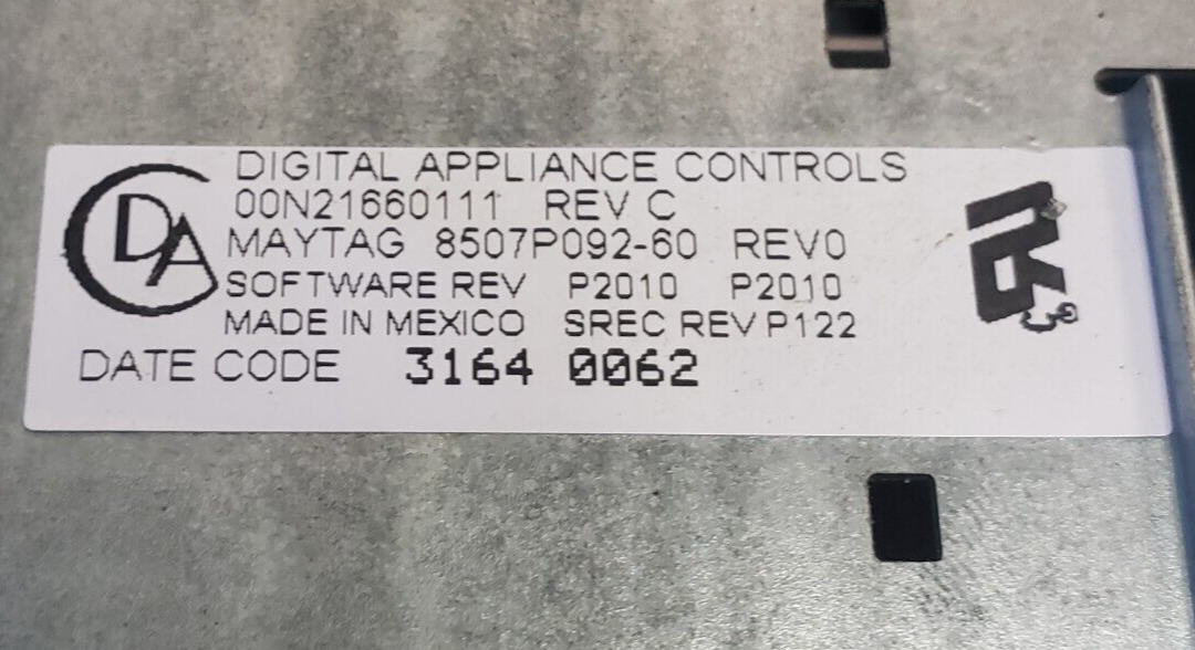 OEM Whirlpool Oven Control Board 8507P092-60 **Same Day Ship & 60 Days Warranty*