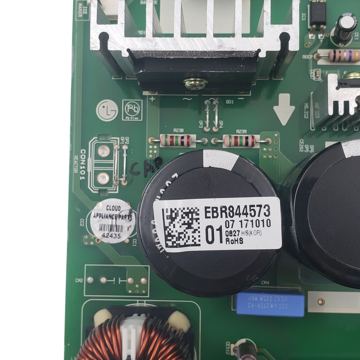 LG Genuine Fridge Control Board EBR84457301 Same Day Shipping & 60 Days Warranty