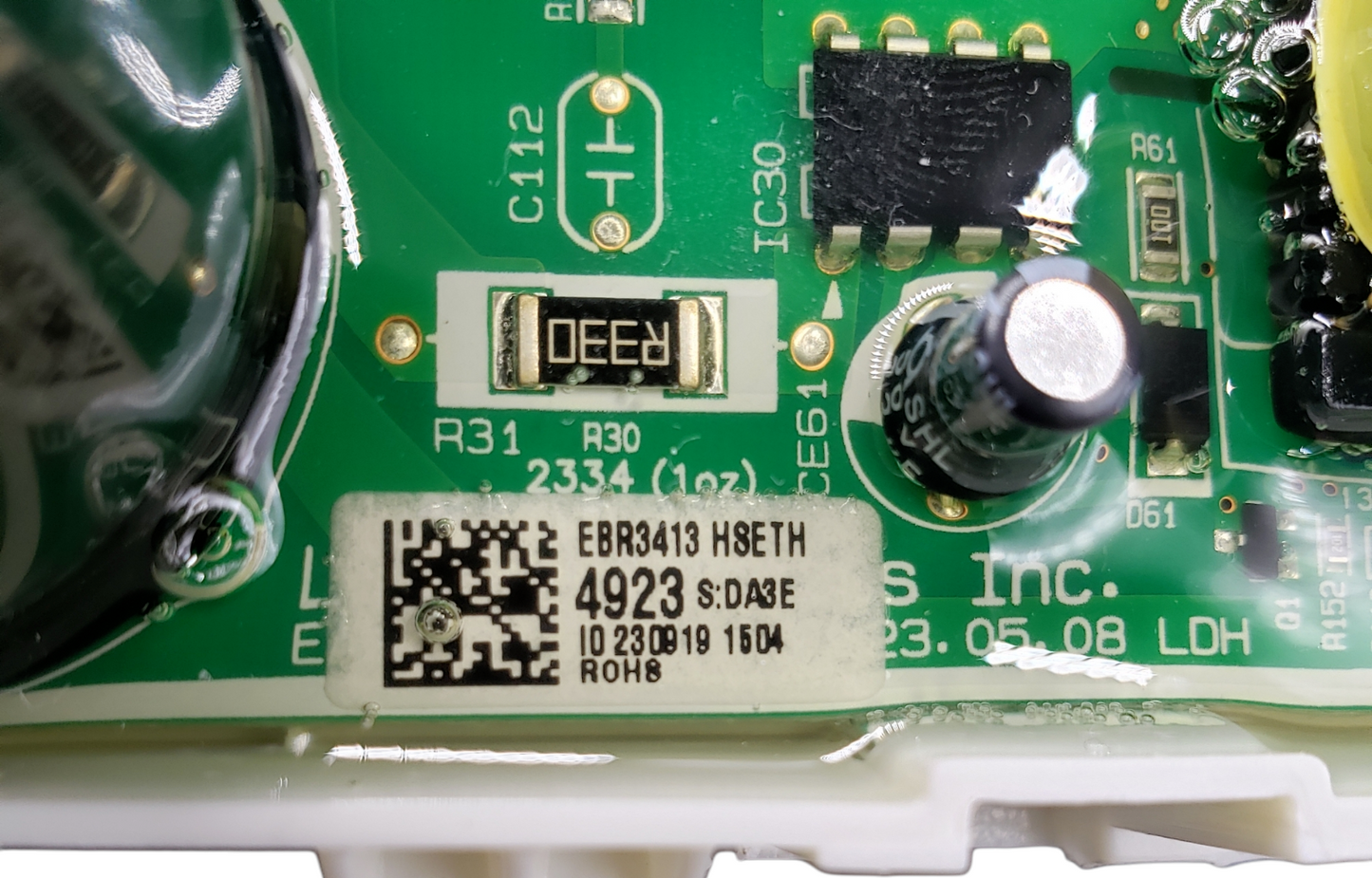 Genuine LG Washer Control Board EBR34134923 Same Day Shipping & 60 Days Warranty