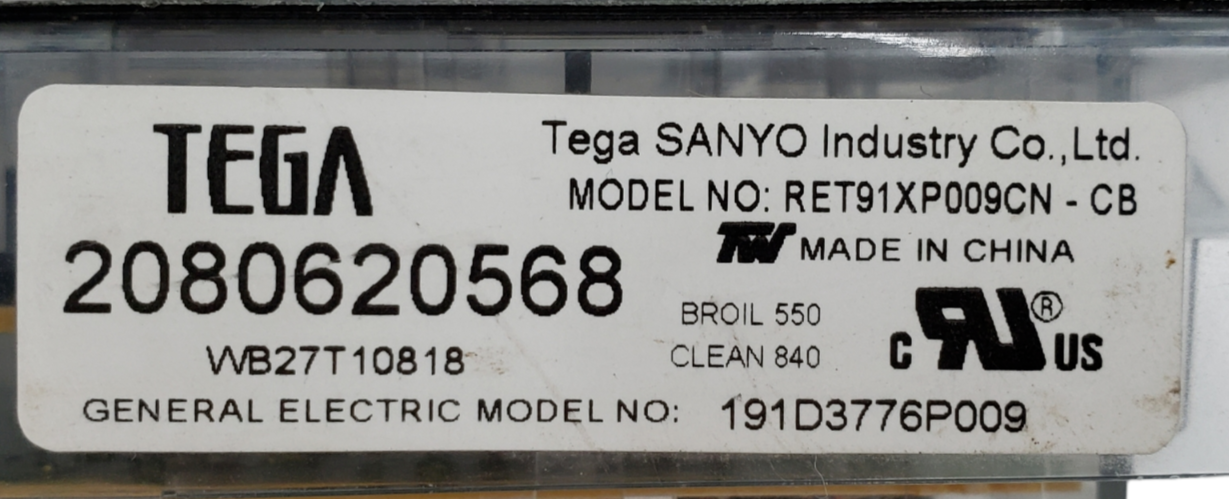 Genuine GE Oven Control Board 191D3776P009 Same Day Shipping & *60 Days Warranty