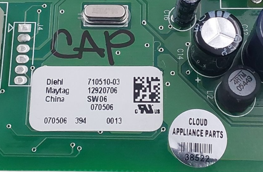 Genuine Maytag Fridge Control Board 12920706 *Same Day Ship & 60 Days Warranty**