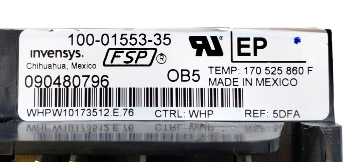 Genuine Whirlpool Range Control Board W10173512 Same Day Ship & 60 Days Warranty