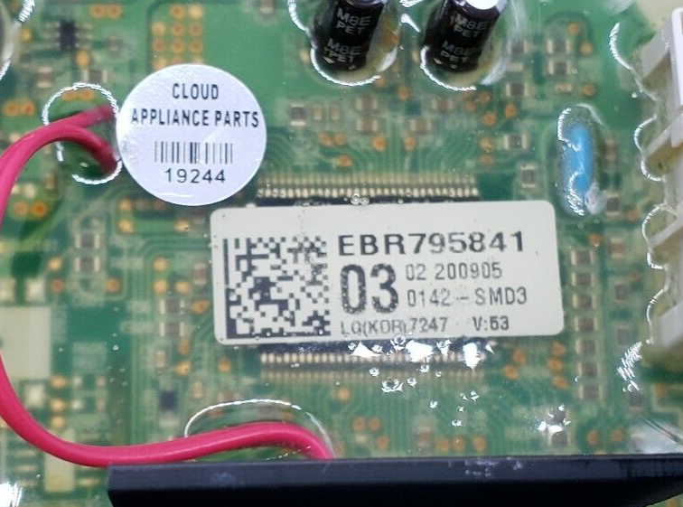 Genuine LG Washer Control Board EBR79584103 Same Day Shipping & 60 Days Warranty