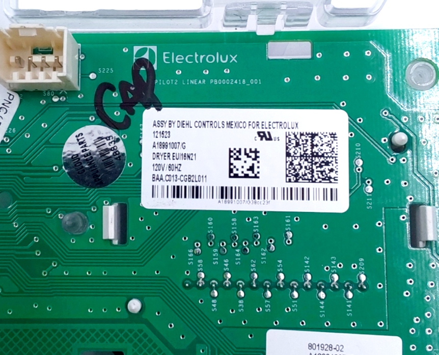 New Frigidaire Dryer Control Board A18991007 *Same Day Ship & 60 Days Warranty**