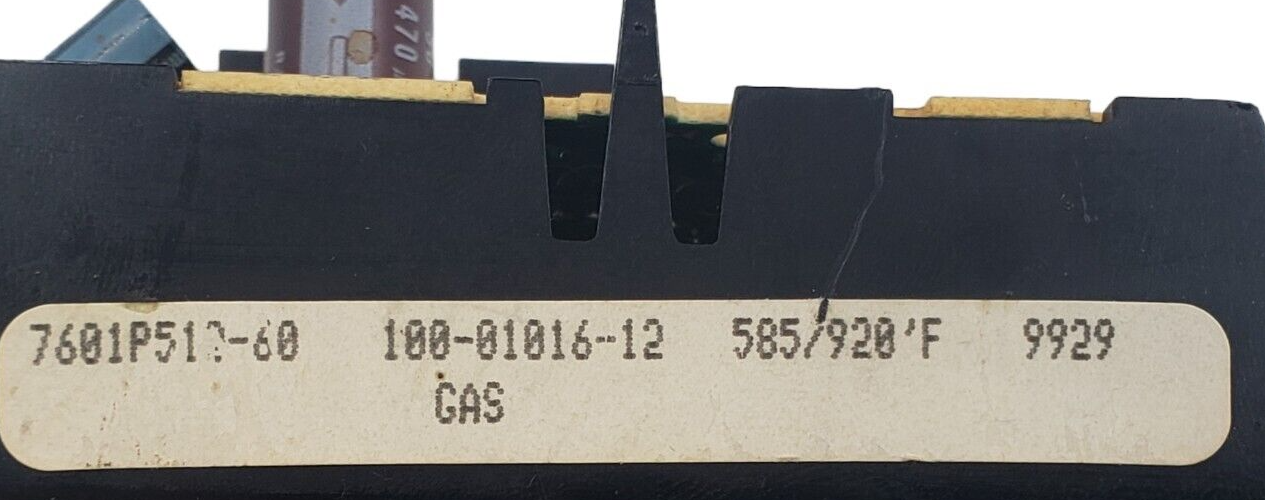 Genuine Whirlpool Range Control 7601P512-60 Same Day Shipping & 60 Days Warranty