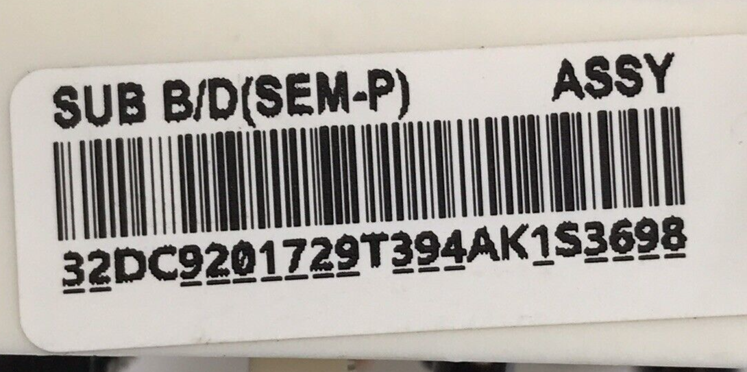 Genuine Samsung Dryer Control Board DC92-01729T Same Day Ship & 60 Days Warranty