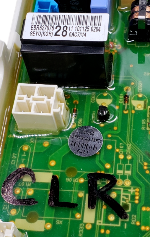 Genuine LG Dryer Control Board EBR62707628 Same Day Shipping & *60 Days Warranty