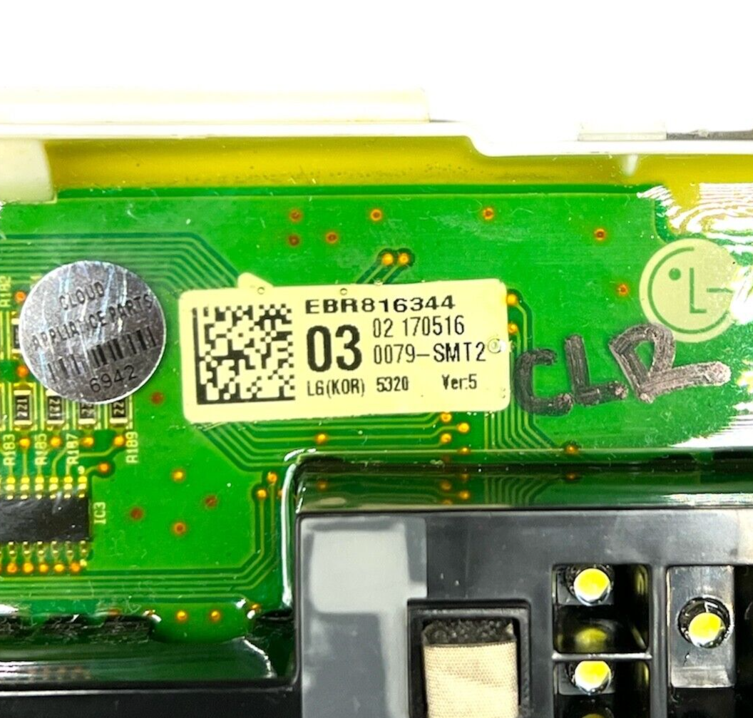 Genuine LG Washer Control Board EBR81634403 Same Day Shipping & 60 Days Warranty