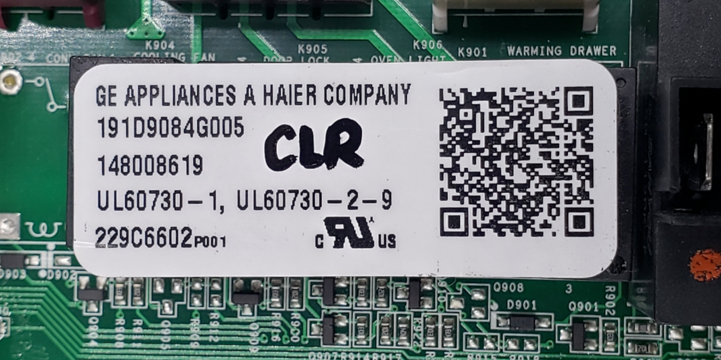 Genuine GE Oven Control Board 191D9084G005 *Same Day Shipping & 60 Days Warranty