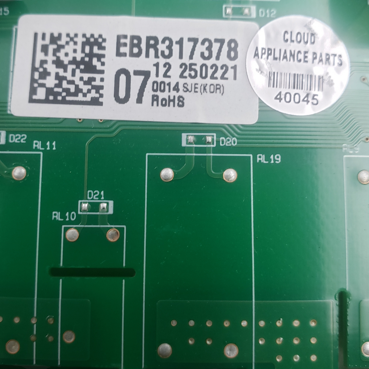 LG Genuine Range Control Board EBR31737807 Same Day Shipping & 60 Days Warranty*