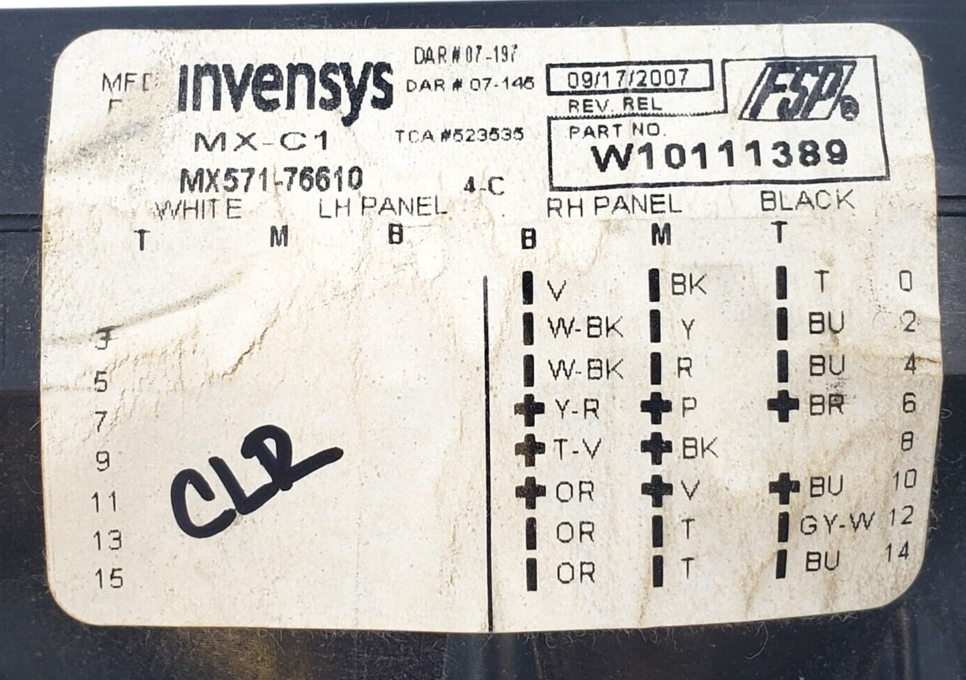 Genuine Whirlpool Washer Timer W10111389 *Same Day Shipping & 60 Days Warranty**
