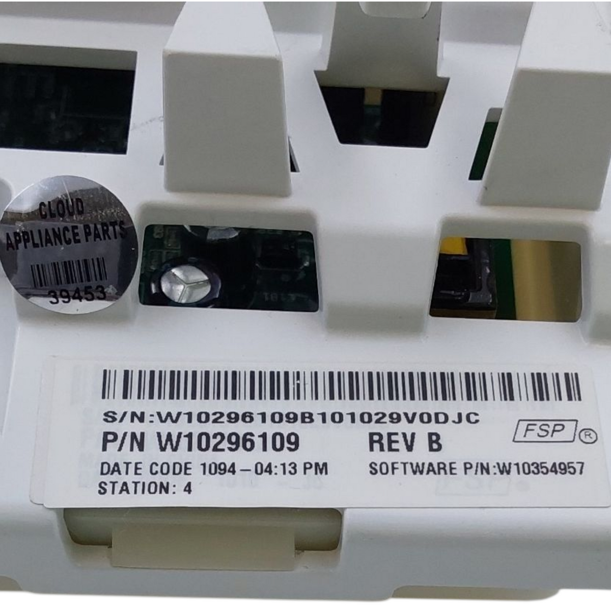 Whirlpool OEM Washer Control Board W10296109 **Same Day Ship & 60 Days Warranty*