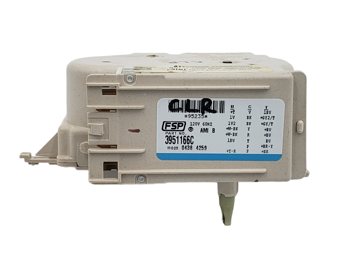 Genuine Whirlpool Washer Timer Part#3951166 Same Day Shipping & 60 Days Warranty