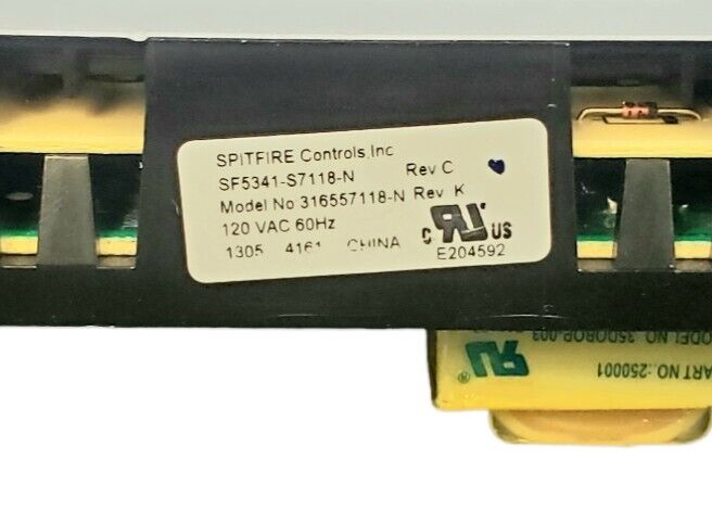 Genuine Frigidaire Range Control 316557118 Same Day Shipping & 60 Days Warranty*