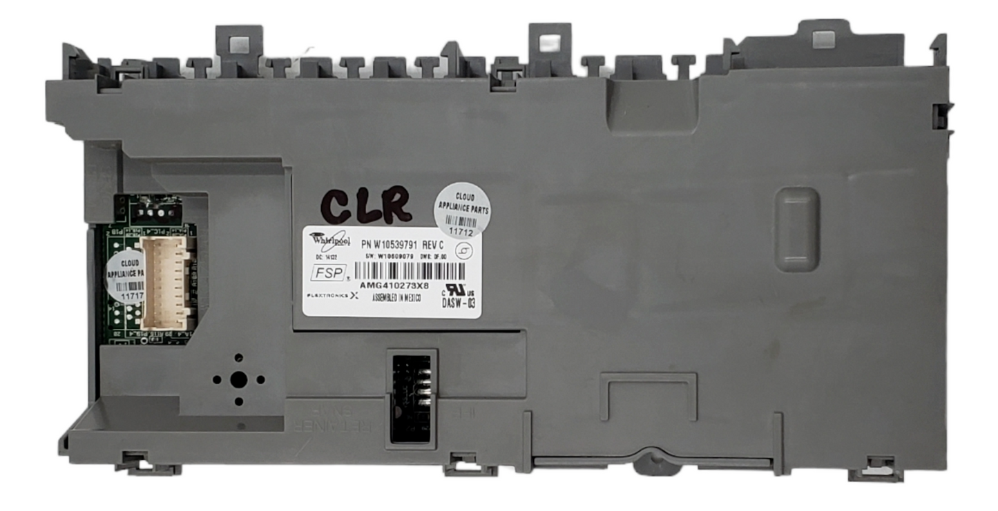 Genuine Whirlpool Dishwasher Control W10539791 *Same Day Ship & 60 Days Warranty
