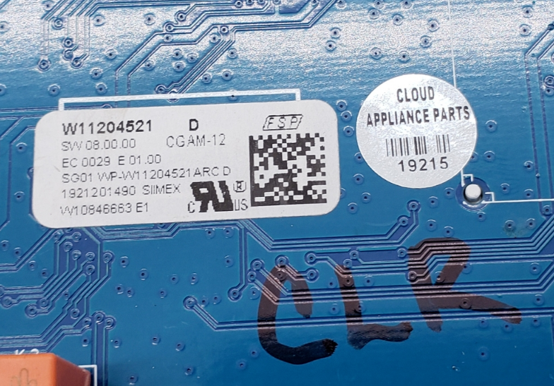 Genuine Whirlpool Oven Control Board W11204521 *Same Day Ship & 60 Days Warranty