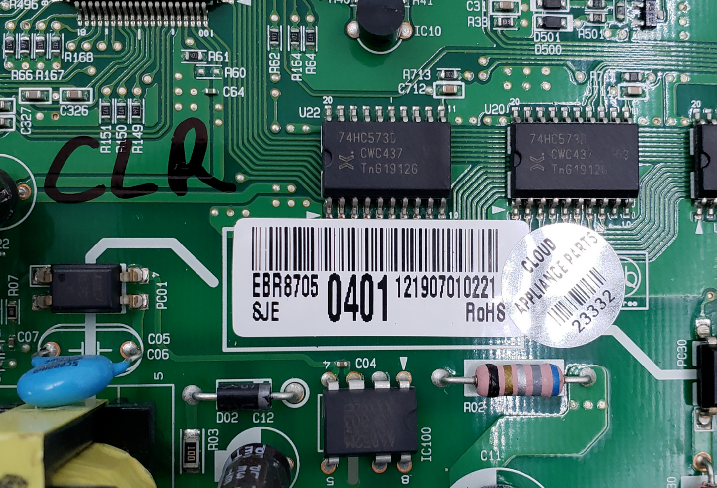 Genuine LG Range Control Board EBR87050401 *Same Day Shipping & 60 Days Warranty