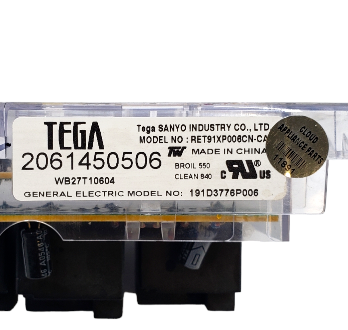 Genuine GE Oven Control Board 191D3776P006 Same Day Shipping & 60 Days Warranty*