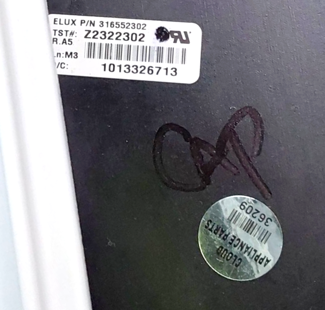 Genuine Frigidaire Range Touch Panel 316552302 Same Day Ship & 60 Days Warranty*