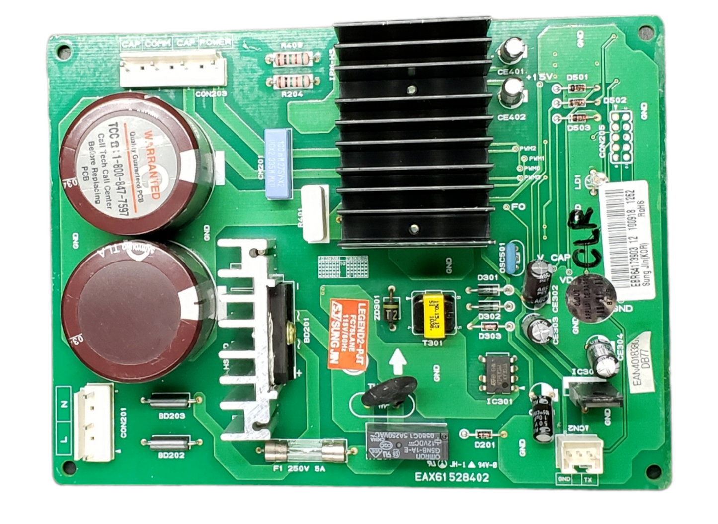 Genuine LG Refrigerator Control EBR64173903 Same Day Shipping & 60 Days Warranty