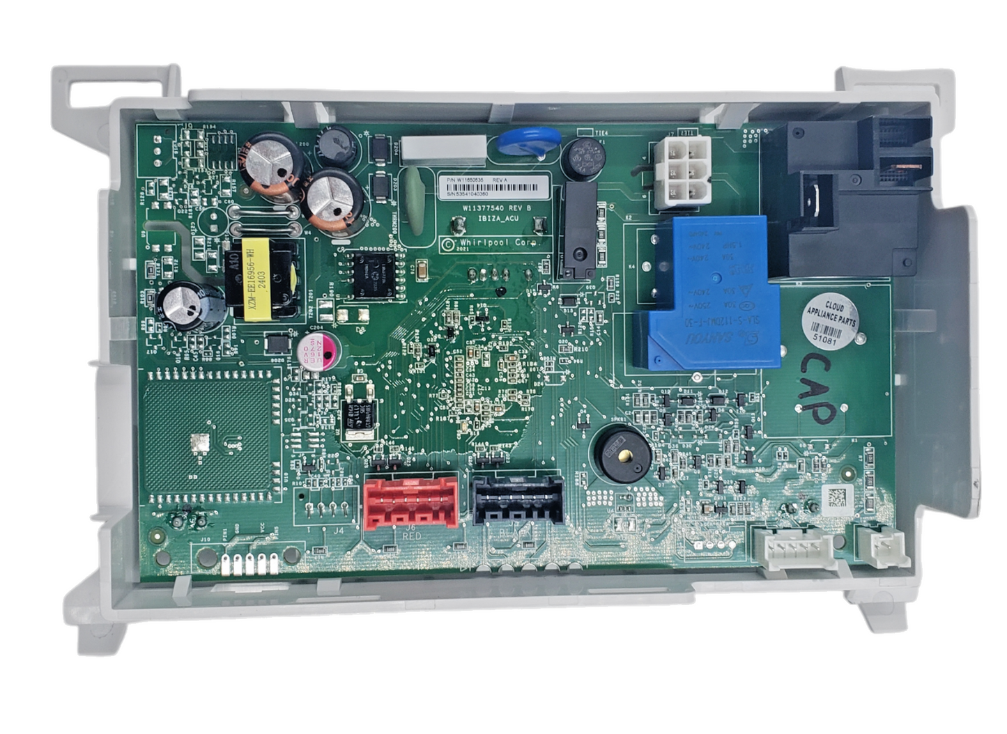 Genuine Whirlpool Dryer Control Board W11656002 Same Day Ship & 60 Days Warranty