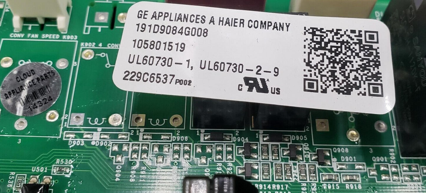 Genuine GE Oven Control Board 191D9084G008 *Same Day Shipping & 60 Days Warranty