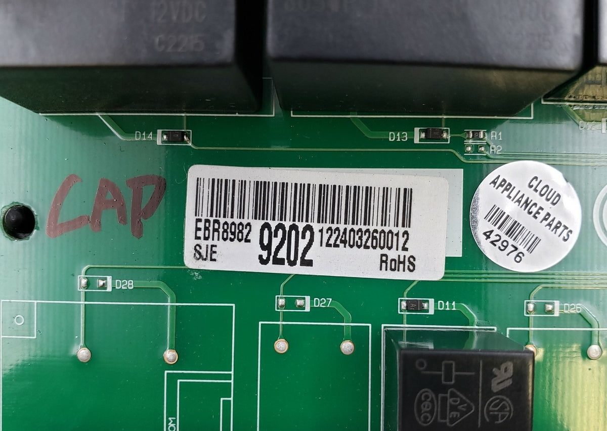 LG New Range Control Board EBR89829202 **Same Day Shipping & 60 Days Warranty***