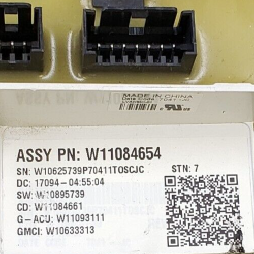 Genuine Kenmore Washer Control Board W11084654 Same Day Ship & 60 Days Warranty*