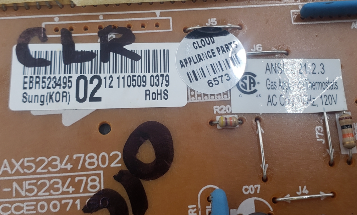 Genuine LG Oven Control Board EBR52349502 Same Day Shipping & *60 Days Warranty*