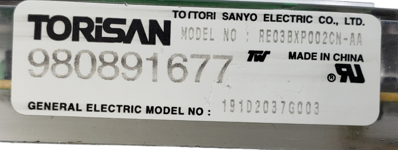 Genuine GE Oven Control Board 191D2037G003 *Same Day Shipping & 60 Days Warranty