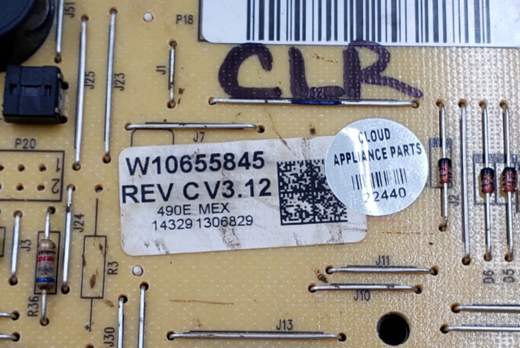 Genuine Whirlpool Oven Control Board W10655845 Same Day Ship & *60 Days Warranty