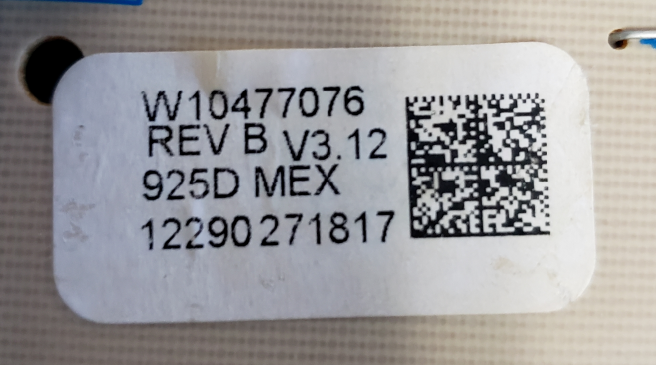 Genuine Whirlpool Oven Control Board W10477076 Same Day Ship & 60 Days Warranty*