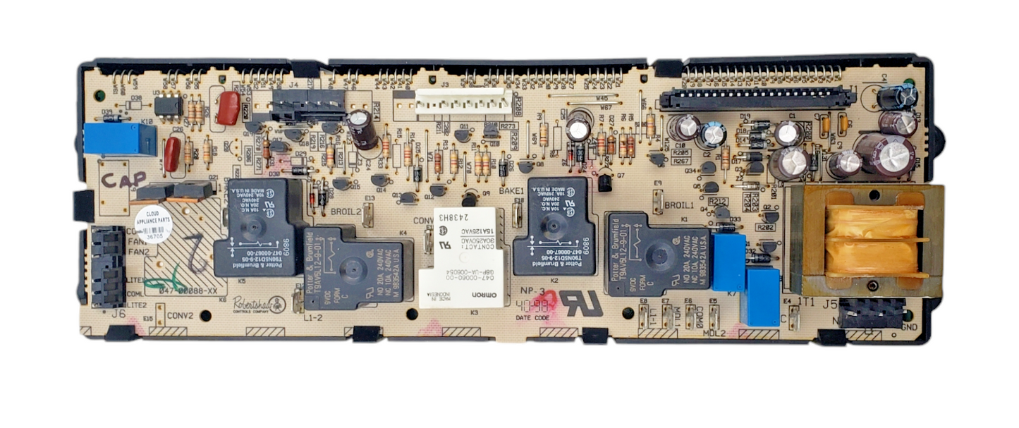 Genuine GE Range Control Board 191D1575P010 Same Day Shipping & 60 Days Warranty