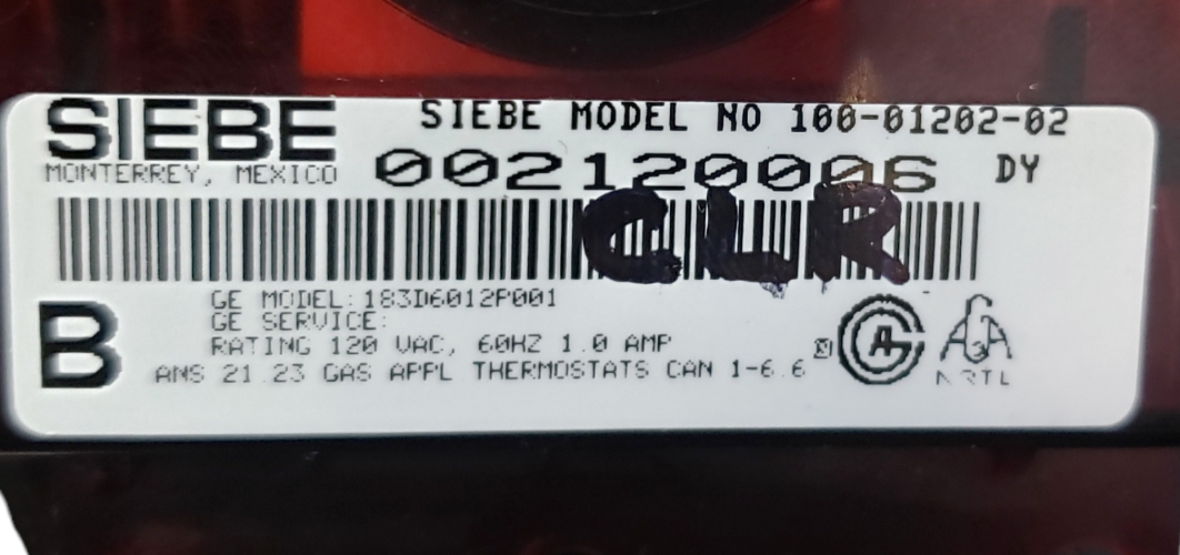 Genuine GE Oven Control Board 183D6012P001 *Same Day Shipping & 60 Days Warranty