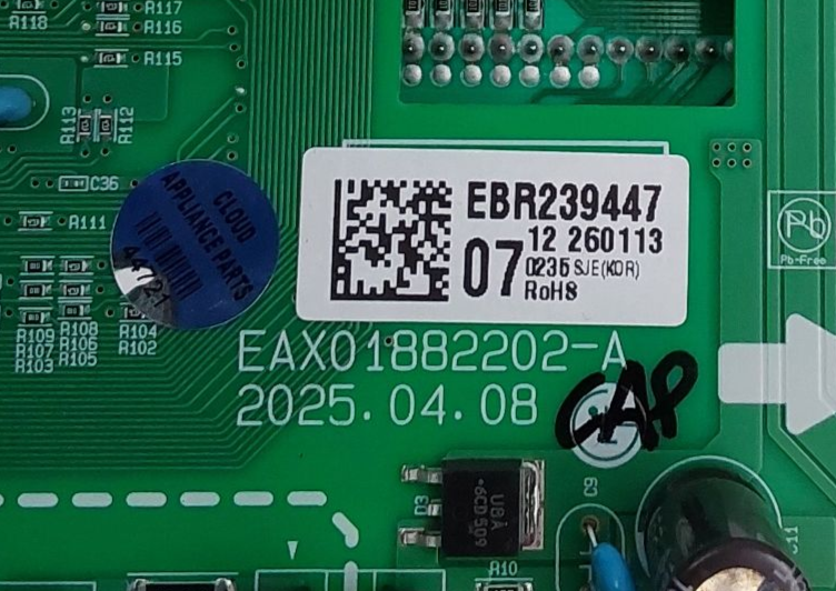LG New Range Control Board EBR23944707 ***Same Day Shipping & 60 Days Warranty**