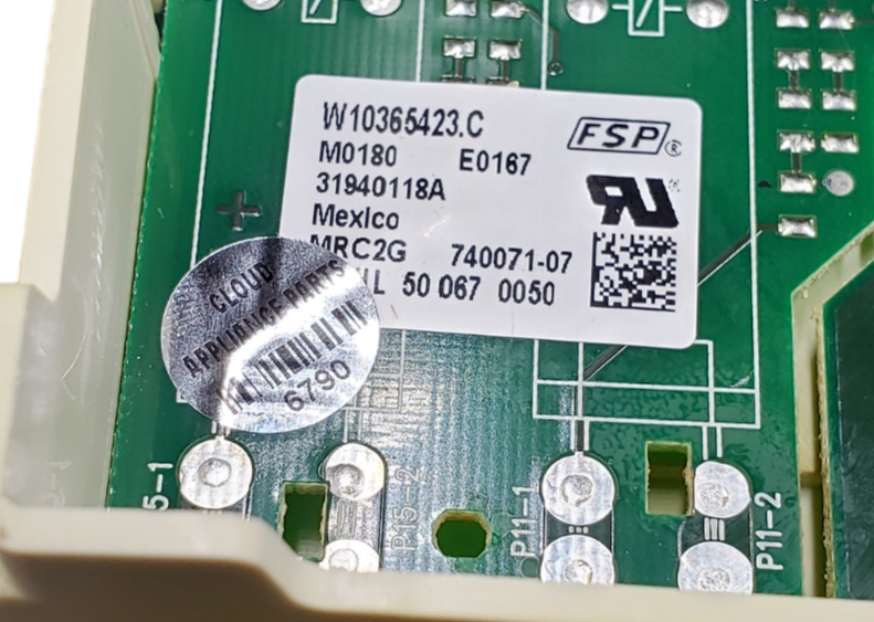 Genuine Whirlpool Oven Control Board W10365423 Same Day Ship & *60 Days Warranty