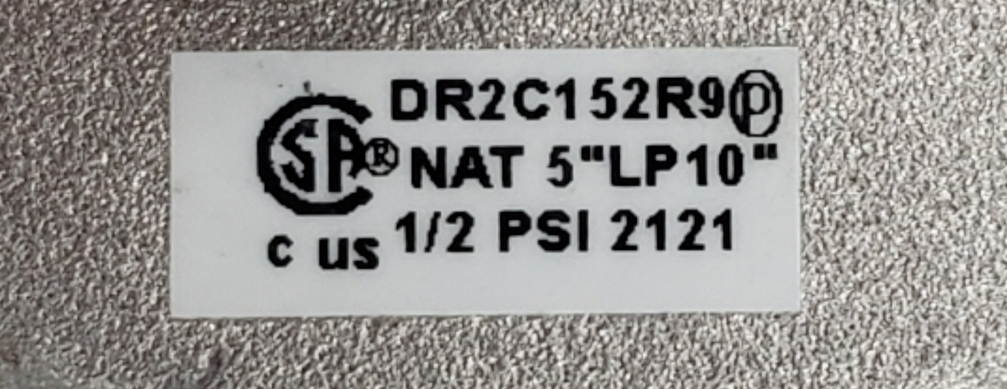 New LG Range Pressure Regulator DR2C152R9 *Same Day Shipping & 60 Days Warranty*