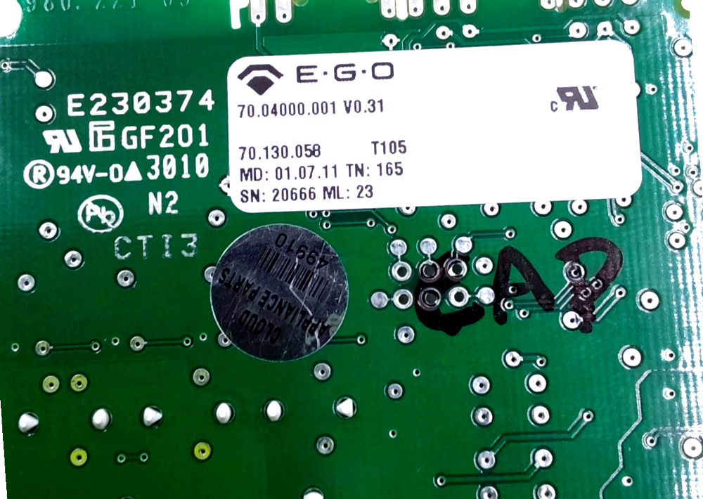 New Genuine GE Range Control Board WB27X11075 *Same Day Ship & 60 Days Warranty*
