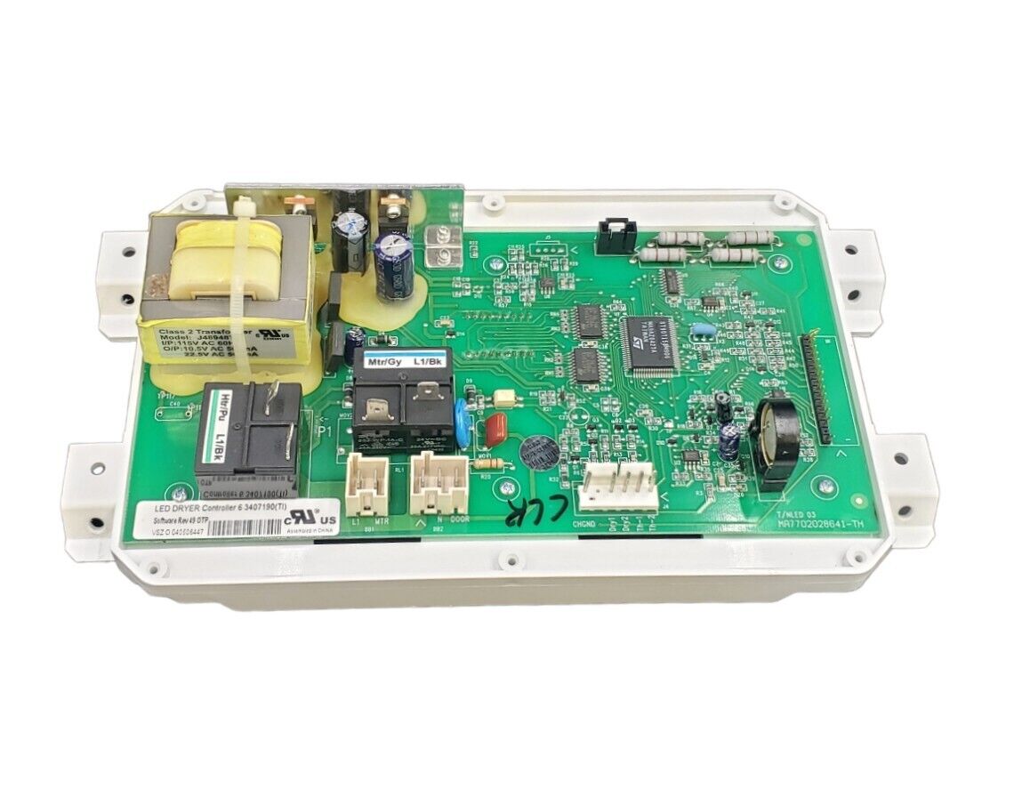 Genuine Whirlpool Dryer 63407190 Control Board Same Day Ship & *60 Days Warranty
