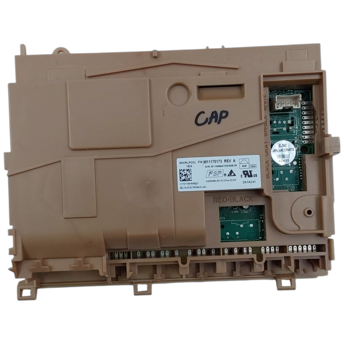 Whirlpool OEM Dishwasher Control Board W11170173 Same Day Ship &60 Days Warranty