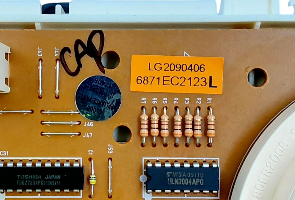 Genuine LG Dryer Control Board EBR33640911 Same Day Shipping & 60 Days Warranty*