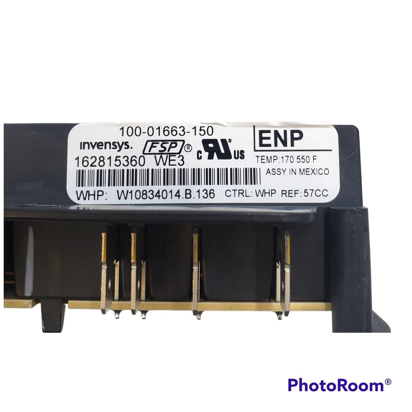 Genuine Whirlpool Range Control Board W10834014 Same Day Ship & 60 Days Warranty
