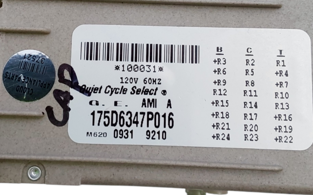Genuine OEM GE Washer Timer 175D6347P016 *Same Day Shipping & 60 Days Warranty**