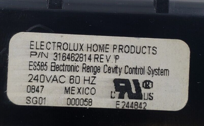 Genuine Frigidaire Oven Control Board 316462814 Same Day Ship & 60 Days Warranty