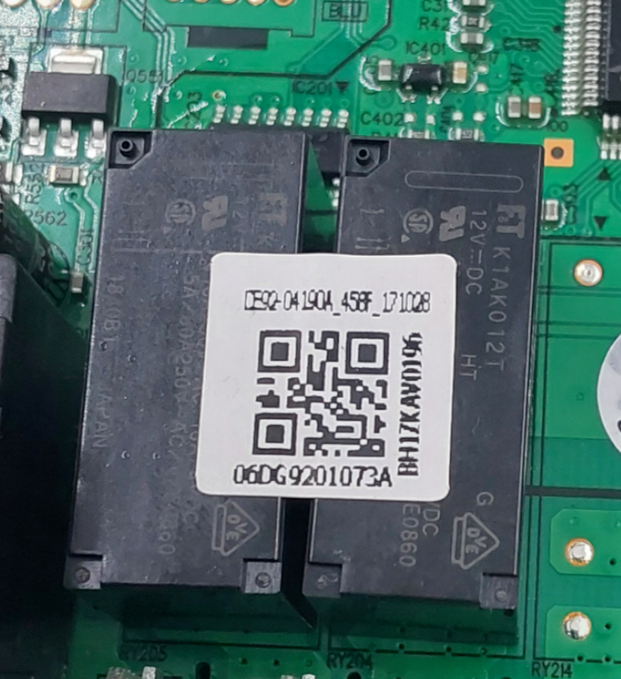 Genuine Samsung Range Control Board DG92-01073A Same Day Ship & 60 Days Warranty