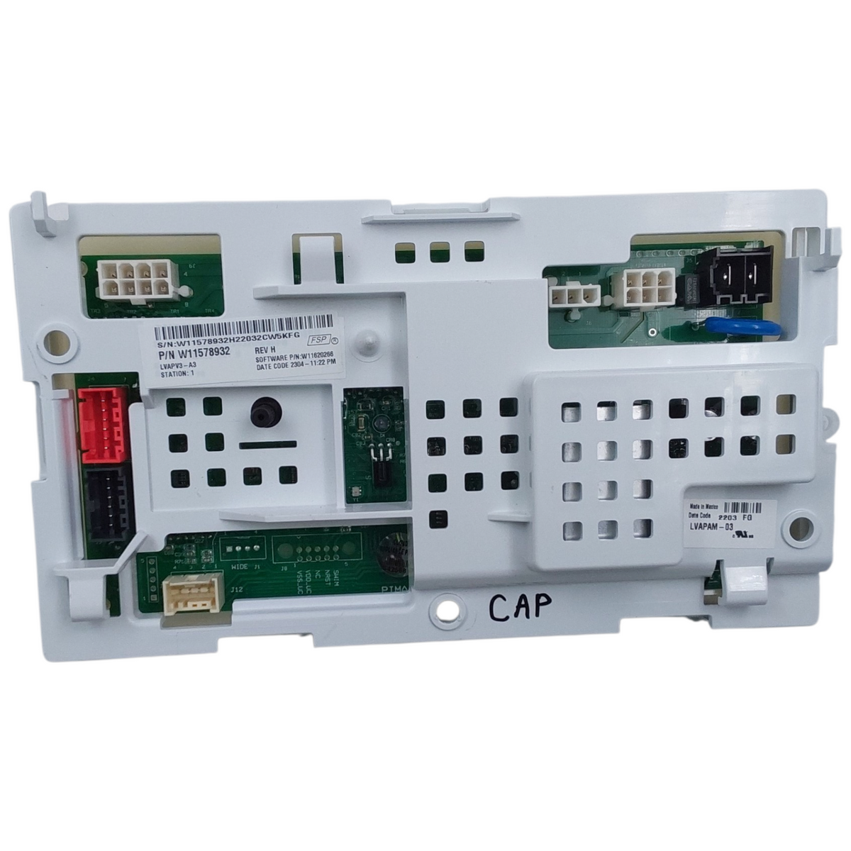 Whirlpool Genuine Washer Control Board W11578932 Same Day Ship &60 Days Warranty