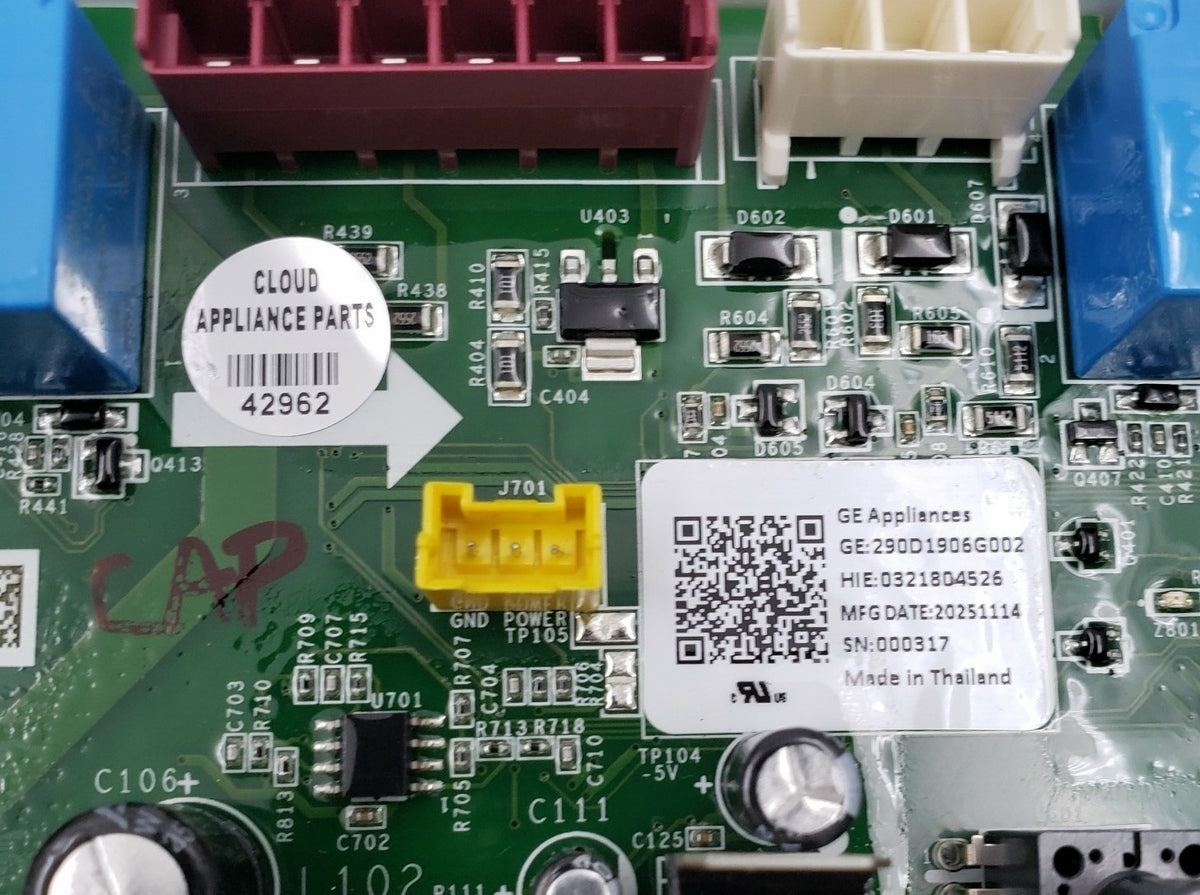 GE Genuine Washer Control Board 290D1906G002 *Same Day Ship & 60 Days Warranty**